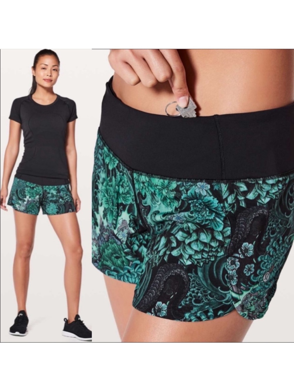 Lululemon Athletica Run Times Short Size 8